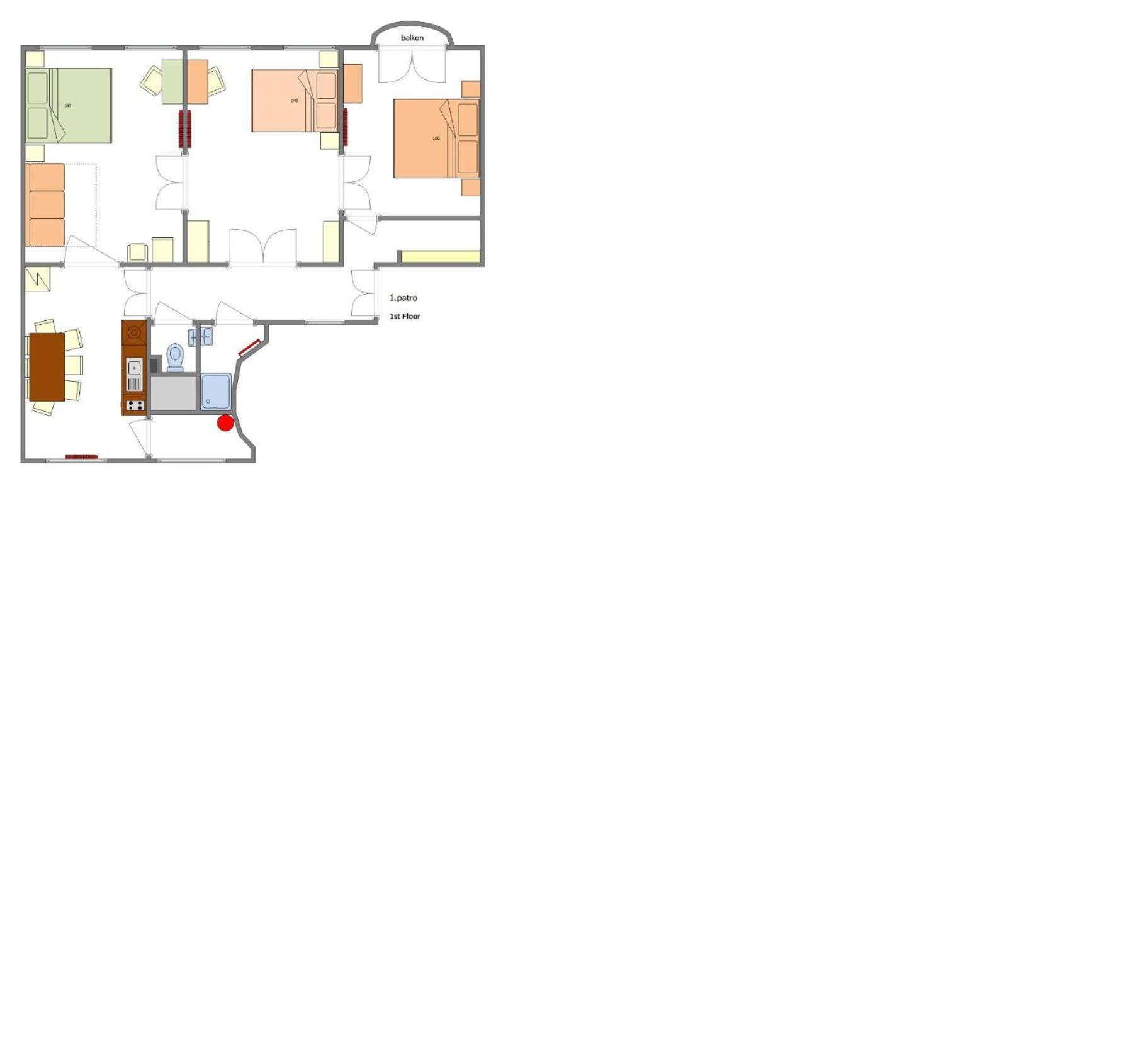 For Celebrations Spacious 3Bdr Apartment With Balcony Prag Dış mekan fotoğraf